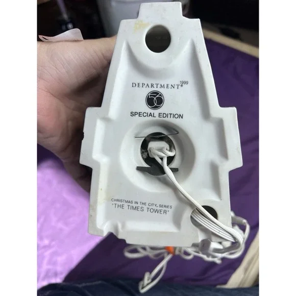 Dept 56 The Times Tower Times Square 2000 Special Edition Works See Desc. Xmas